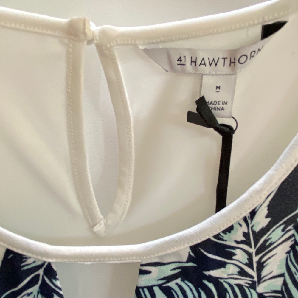 Stitch Fix | 41 Hawthorn Tropical Print Top - Picture 4 of 6